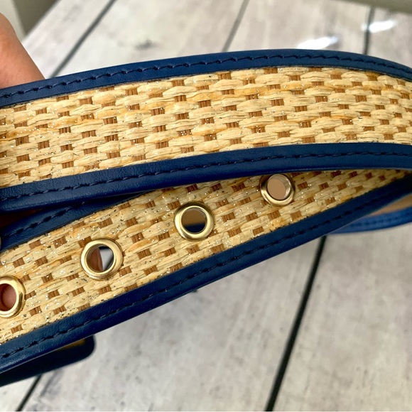 New Kate spade woven belt size M - Picture 5 of 6